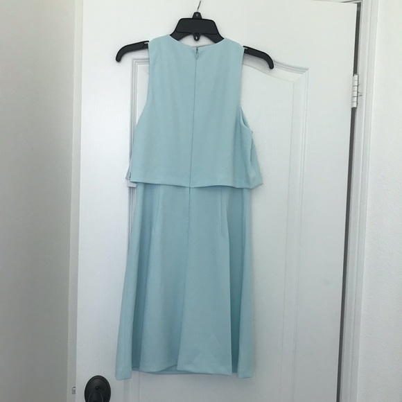 Donna Morgan Crepe Pop-over Dress - Picture 3 of 5